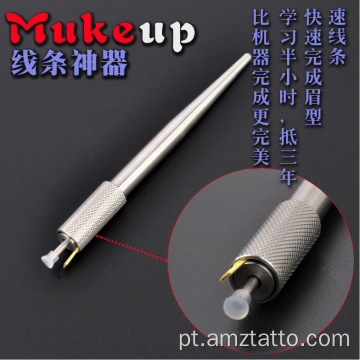Tatuagem Manual Microblading Pen Stainless Steel